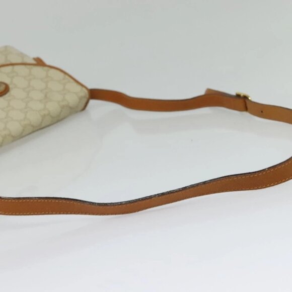 GUCCI GG Plus Supreme Shoulder Bag PVC Beige Gold Auth 139096 - Picture 8 of 16